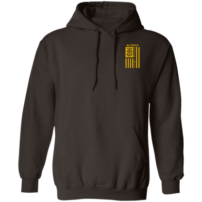 Retired Master Chief Flag FB Pullover Hoodie