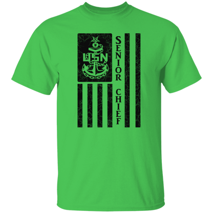 Senior Chief Flag 5.3 oz. T-Shirt