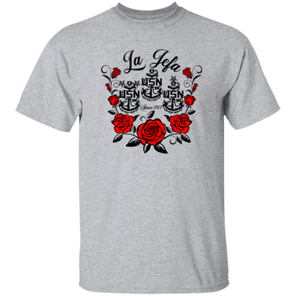 La Jefa Rose 5.3 oz. T-Shirt