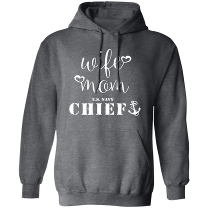 WMC White Pullover Hoodie
