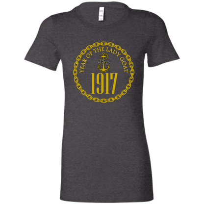 Year of the Lady Goat Gold Ladies' Favorite T-Shirt