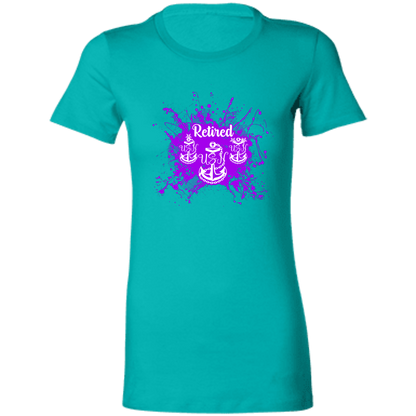 Retired Chief Purple Paint Ladies' Favorite T-Shirt