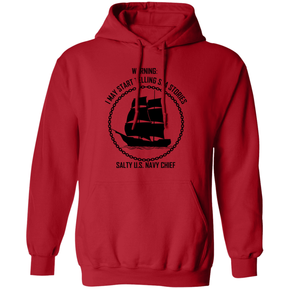 Salty Sea Story Pullover Hoodie