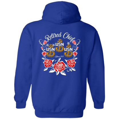 Retired Chief Rose FB Pullover Hoodie
