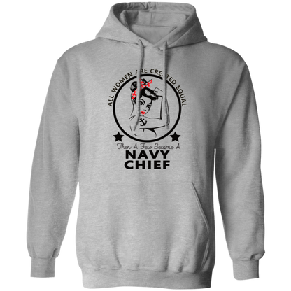 Navy Girl Chief Pullover Hoodie