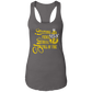 She is Senior Ladies Racerback Tank