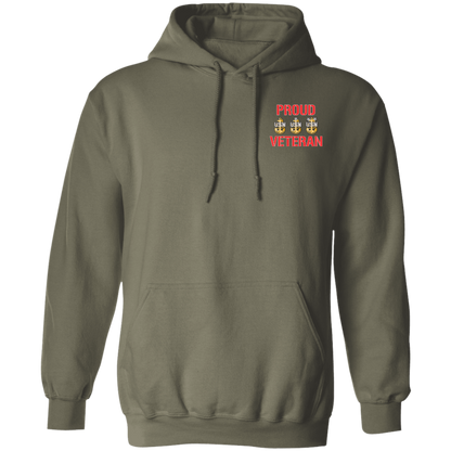 Proud Veteran FB Pullover Hoodie