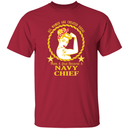 Navy Girl V2 5.3 oz. T-Shirt