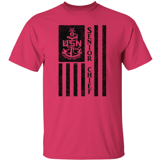 Senior Chief Flag 5.3 oz. T-Shirt