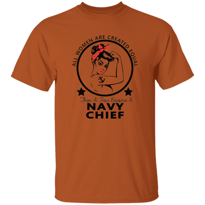 Navy Girl Chief  5.3 oz. T-Shirt