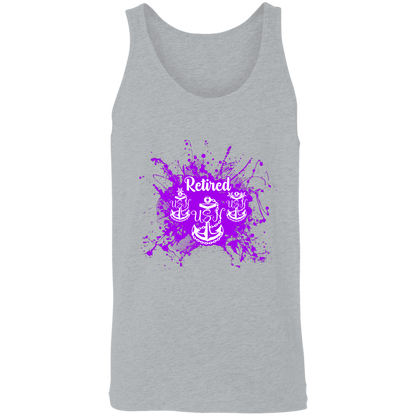 Retired Chief Purple Paint Unisex Tank