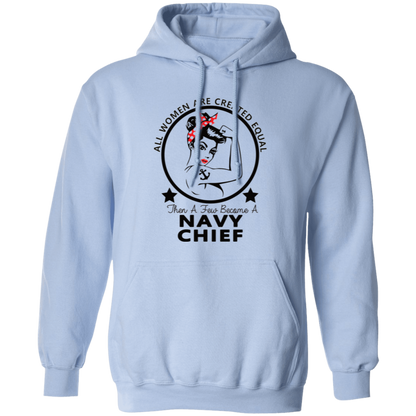Navy Girl Chief Pullover Hoodie