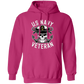 US Navy Veteran Skull Pullover Hoodie