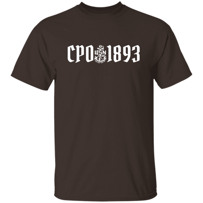 CPO 1893 White 5.3 oz. T-Shirt