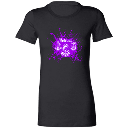Retired Chief Purple Paint Ladies' Favorite T-Shirt