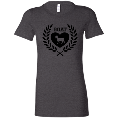 Goat Wreath Ladies' Favorite T-Shirt