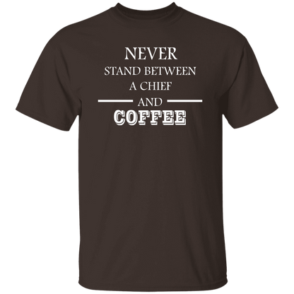 Coffee Love White Design 5.3 oz. T-Shirt