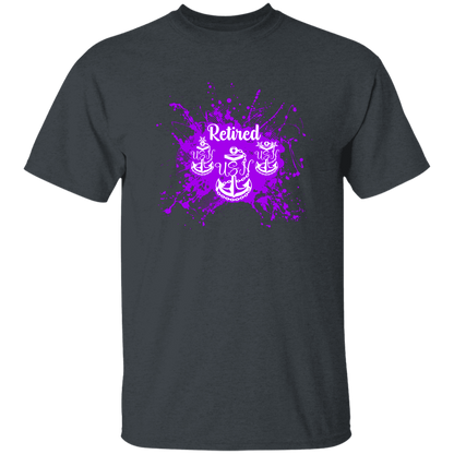 Retired Chief Purple Paint 5.3 oz. T-Shirt