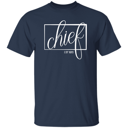 Chief 1893 White 5.3 oz. T-Shirt