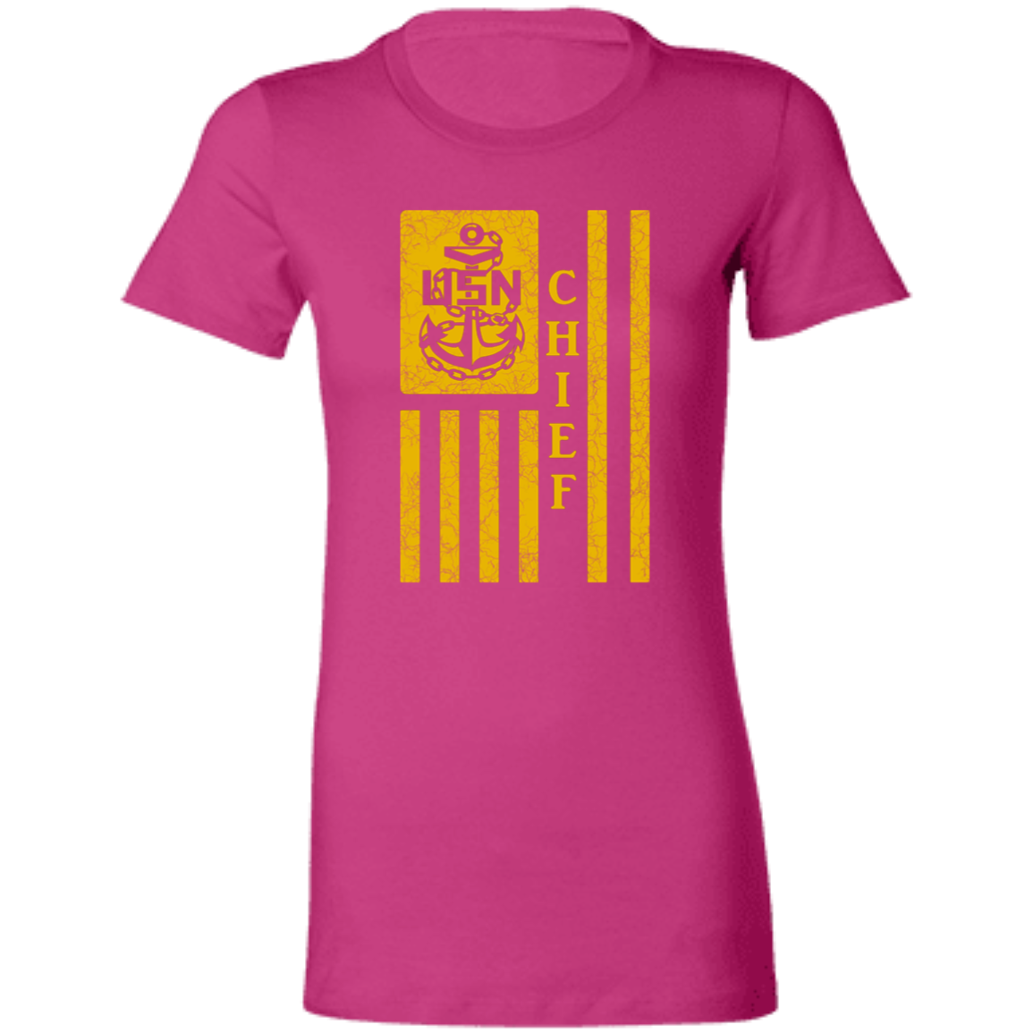 Chief Flag Gold Ladies' Favorite T-Shirt