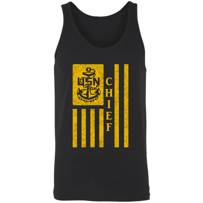 Chief Flag Gold Unisex Tank