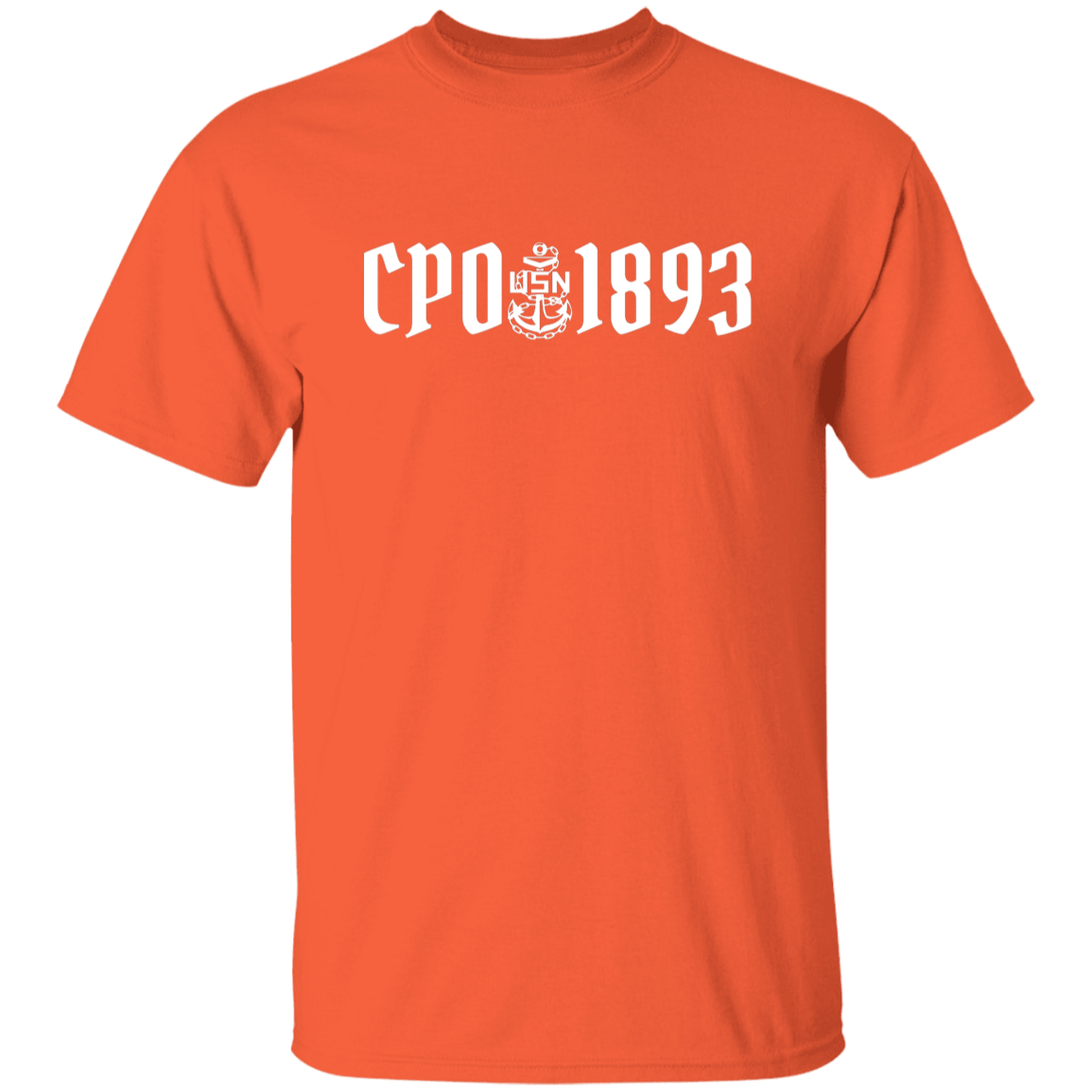 CPO 1893 White 5.3 oz. T-Shirt
