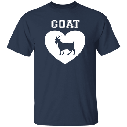 Goat Heart White 5.3 oz. T-Shirt