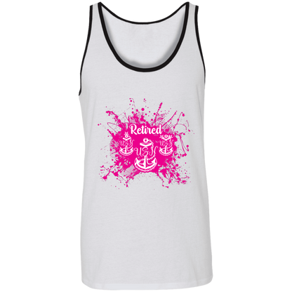 Retired Chief Pink Paint Unisex Tank