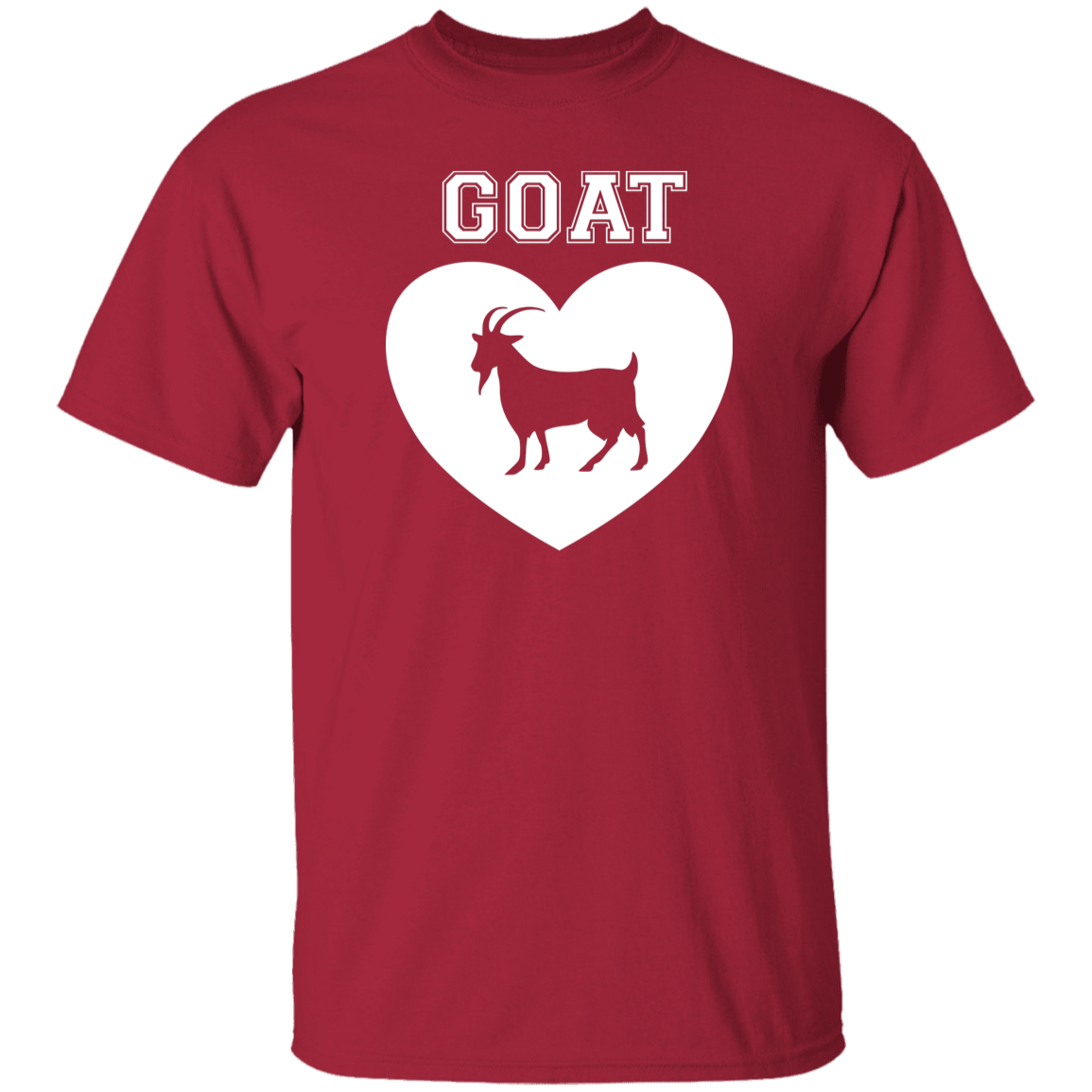 Goat Heart White 5.3 oz. T-Shirt