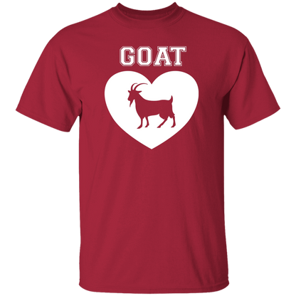 Goat Heart White 5.3 oz. T-Shirt