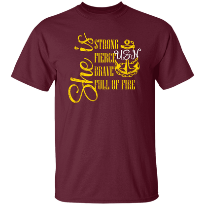 She Is Gold 5.3 oz. T-Shirt