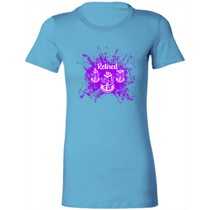 Retired Chief Purple Paint Ladies' Favorite T-Shirt
