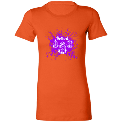 Retired Chief Purple Paint Ladies' Favorite T-Shirt