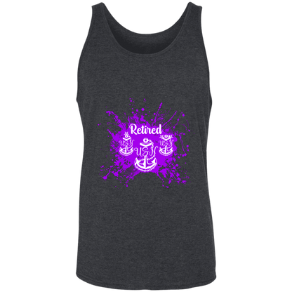 Retired Chief Purple Paint Unisex Tank