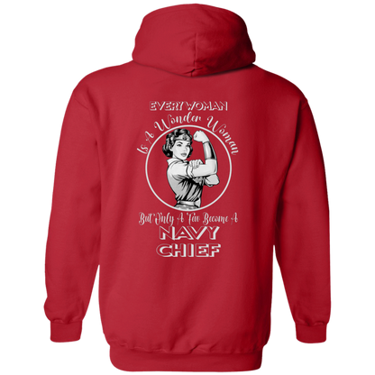 Every Wonder Woman BW Pullover Hoodie