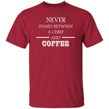 Coffee Love White Design 5.3 oz. T-Shirt