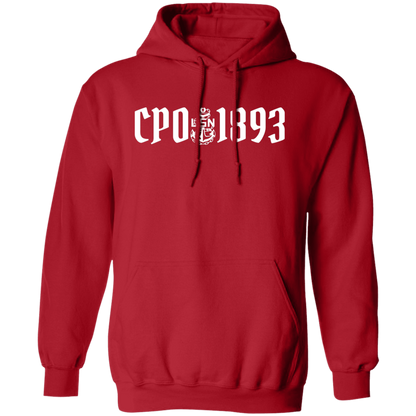 CPO 1893 White Pullover Hoodie