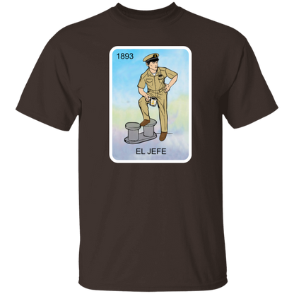 El Jefe Brown Shoe Card 5.3 oz. T-Shirt