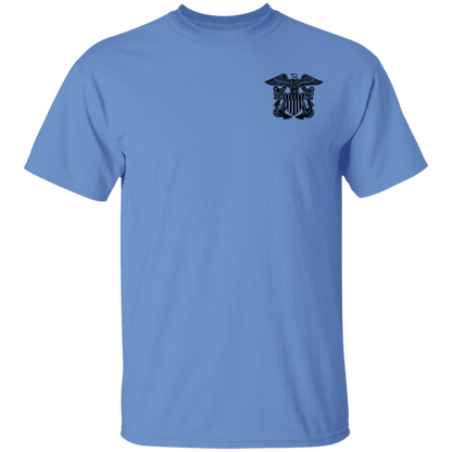 Navy Girl Officer FB 5.3 oz. T-Shirt