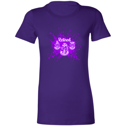 Retired Chief Purple Paint Ladies' Favorite T-Shirt