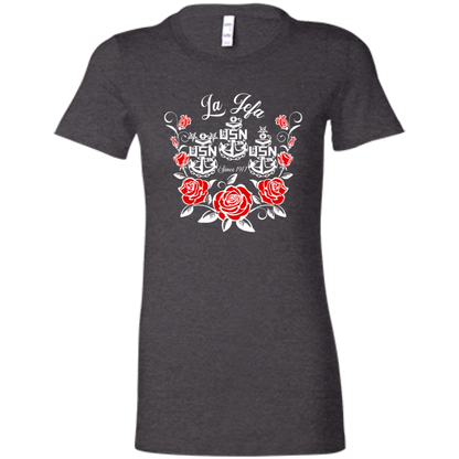 La Jefa Rose White Ladies' Favorite T-Shirt