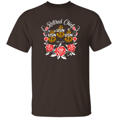 Retired Chief Rose 5.3 oz. T-Shirt