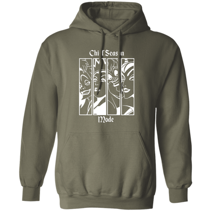 Wicked Mode White Pullover Hoodie