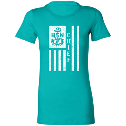 Chief Flag White Ladies' Favorite T-Shirt