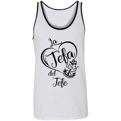 La Jefa del Jefe Unisex Tank