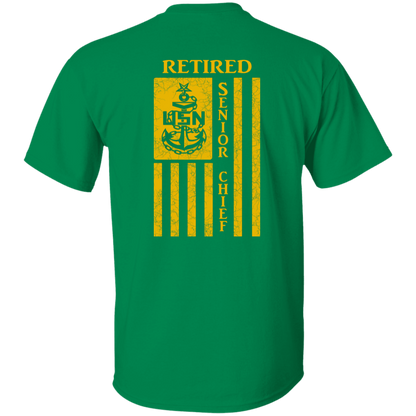 Retired Senior Chief Flag FB T-Shirt