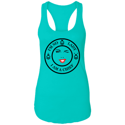 I'm No Lady Ladies Racerback Tank