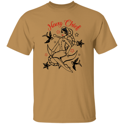 Navy Chief Pin Up 5.3 oz. T-Shirt