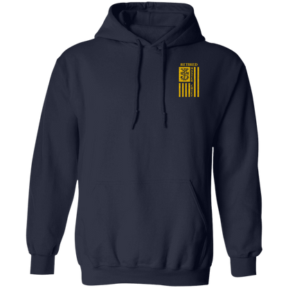 Retired Master Chief Flag FB Pullover Hoodie