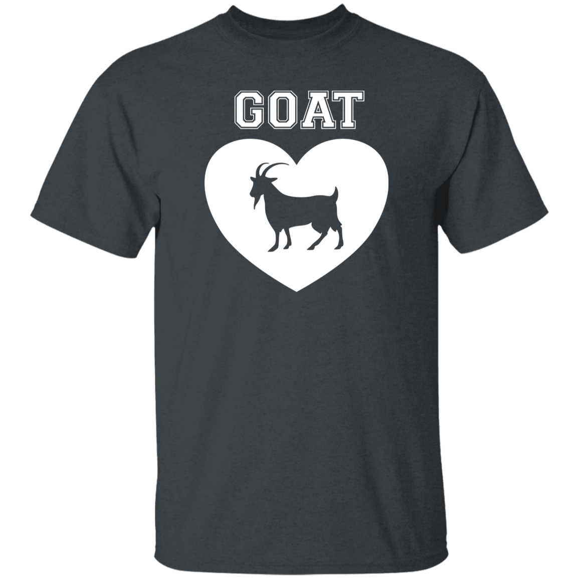 Goat Heart White 5.3 oz. T-Shirt